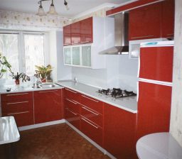 Кухня Красная МДФ от Green мебель