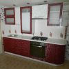 Фото №19355 Современные Кухня Красные и белые цветы