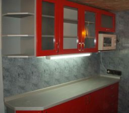 Кухня Титан + Червоний от Green мебель
