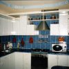 Фото №19823 Кухня Белая + перламутр