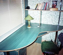 Компьютерный стол Ольха зеленая от Green мебель