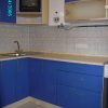 Фото №19561 Угловые Кухня Бежевая + синий