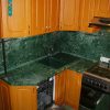 Фото №19716  Кухня Вільха + зелений мармур