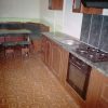 Фото №19896 Кухня Орех + мрамор зелёный Мебель с фасадом МДФ