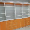 Фото №18363 Аптечная мебель в белом и оранжевом ДСП