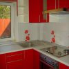 Фото №19774 Кухня Белая с красным