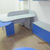 Фото №18458 Офис Серая с синим Мебель с фасадом ДСП