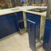 Фото №18707 Кухонні меблі синій акрил Меблі з акриловим фасадом