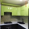 Фото №8503 Сучасні Кухня венге та зелений