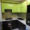 Фото №8517 Кутові Кухня венге та зелений
