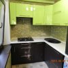 Фото №8518 Современные Кухня венге и зелёный