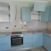 Фото №9963 Угловые Кухня голубой МДФ