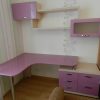 Фото №10649 Два стола и шкаф в детской МДФ