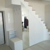 Фото №9955 Белый шкаф под лестницей Мебель с фасадом МДФ