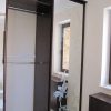 Фото №9198 Встроенный шкаф-купе Дуб Шоколадный Шкаф с дверьми зеркало