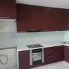 Фото №15643 Кухня Красный Винный Мебель с фасадом МДФ