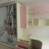 Фото №15840 Мебель в детскую Кремовый белый и Розовый Мебель с фасадом МДФ