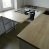 Фото №16409 Современные Кухня Белая с откидным столиком