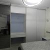 Фото №16442 Меблі в спальні Кобальт та Білий Меблі з акриловим фасадом