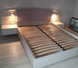 Кровать с мягким изголовьем Вяз от Green мебель
