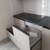Фото №22428 Угловая кухня матовый серый Мебель с фасадом МДФ